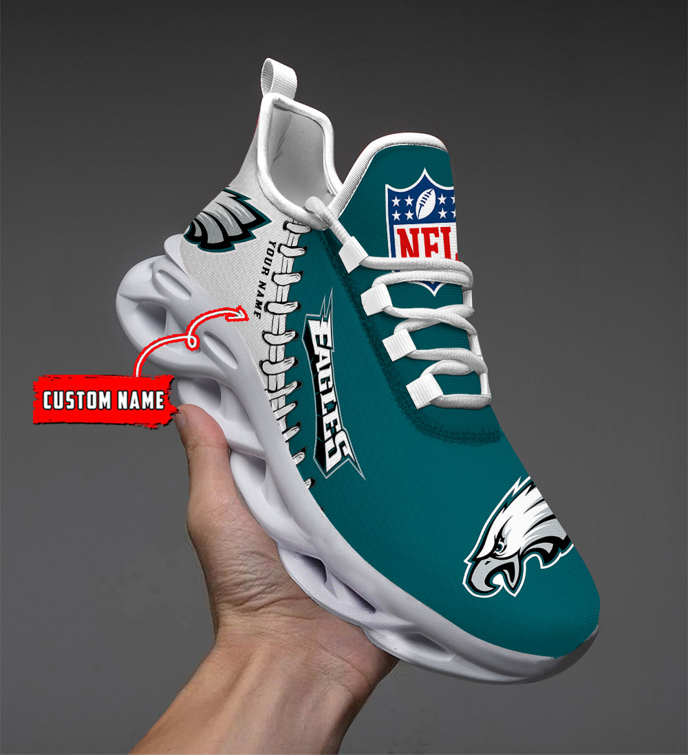 Philadelphia Eagles NFL Max Soul Shoes Sneakers For Men And Women