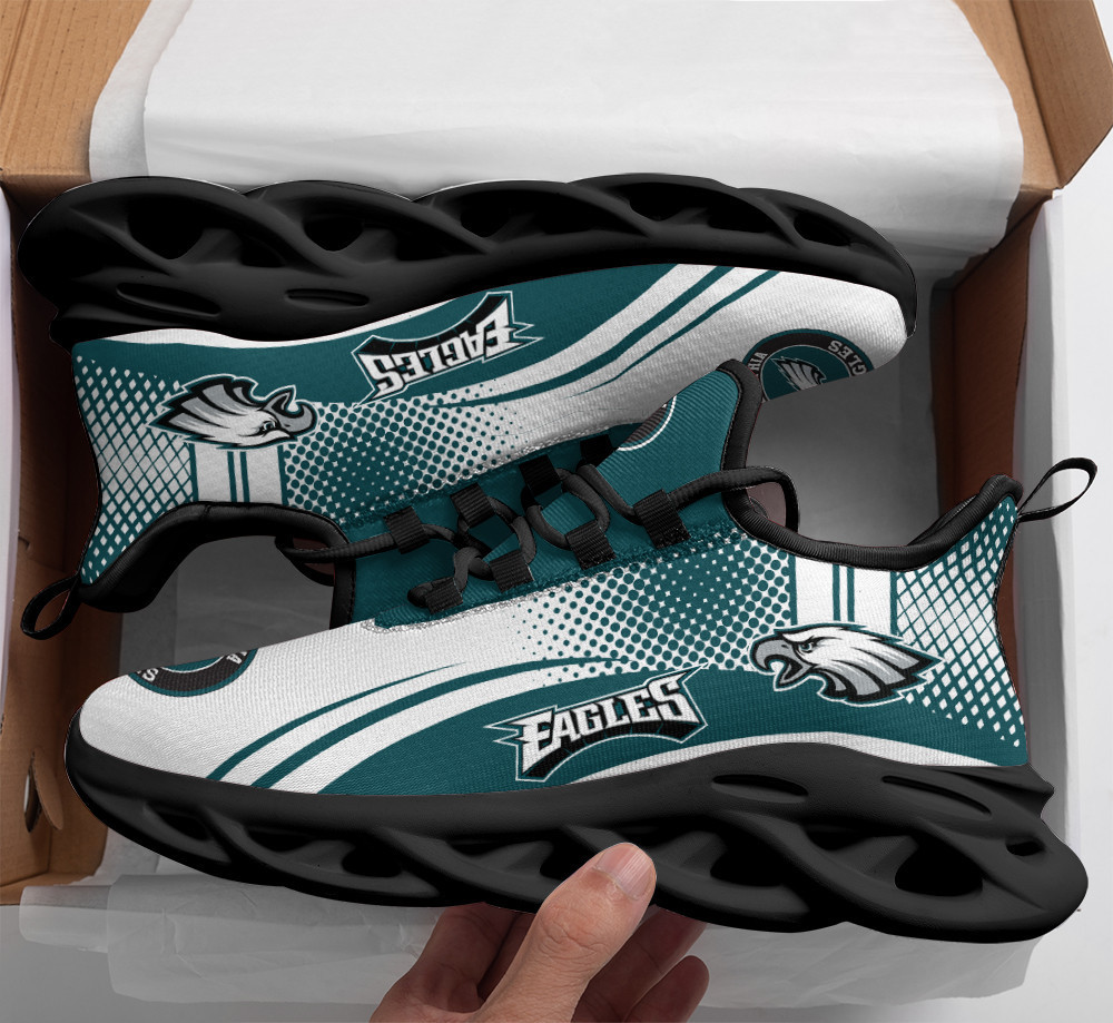 Philadelphia Eagles NFL Max Soul Shoes Sneakers For Men And Women