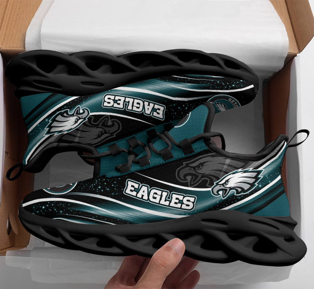 Philadelphia Eagles NFL Max Soul Shoes Sneakers For Men And Women