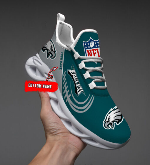 Philadelphia Eagles NFL Max Soul Shoes Sneakers For Men And Women