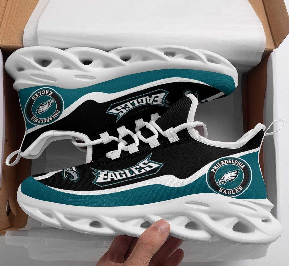 Philadelphia Eagles NFL Max Soul Shoes Sneakers For Men And Women