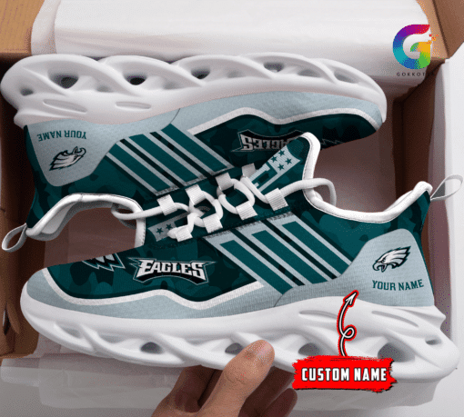 Philadelphia Eagles NFL Max Soul Shoes Sneakers For Men And Women