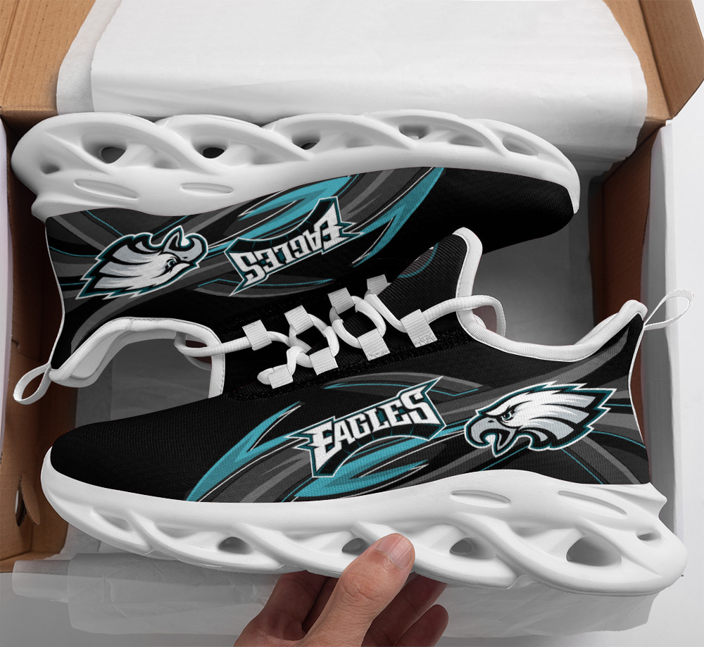 Philadelphia Eagles NFL Max Soul Shoes Sneakers For Men And Women