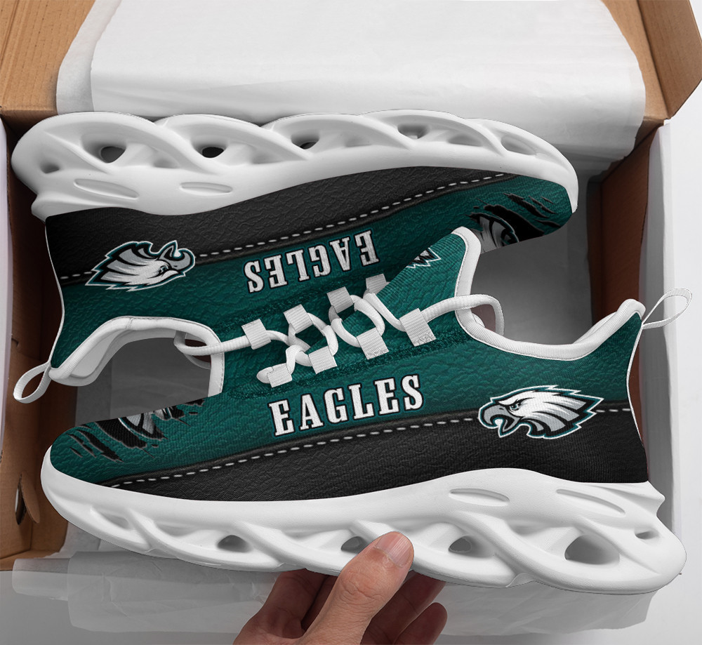 Philadelphia Eagles NFL Max Soul Shoes Sneakers For Men And Women