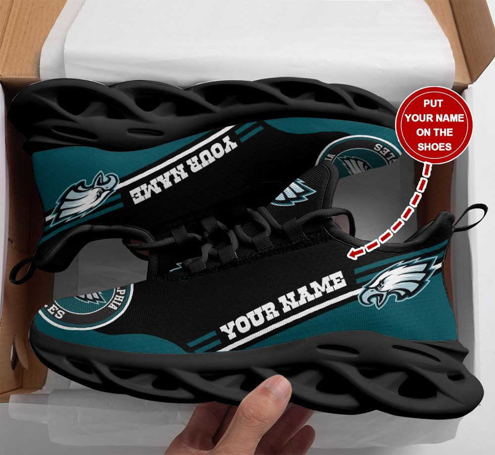 Philadelphia Eagles NFL Max Soul Shoes Sneakers For Men And Women