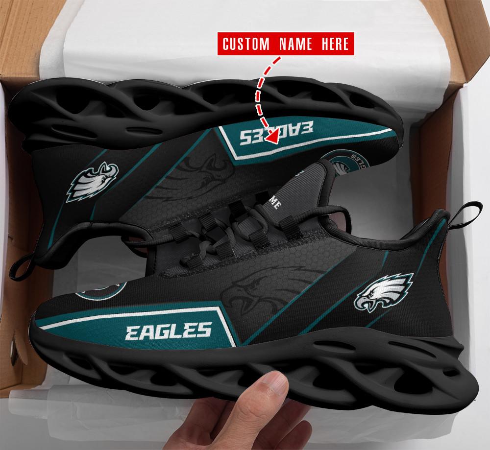 Philadelphia Eagles NFL Max Soul Shoes Sneakers For Men And Women