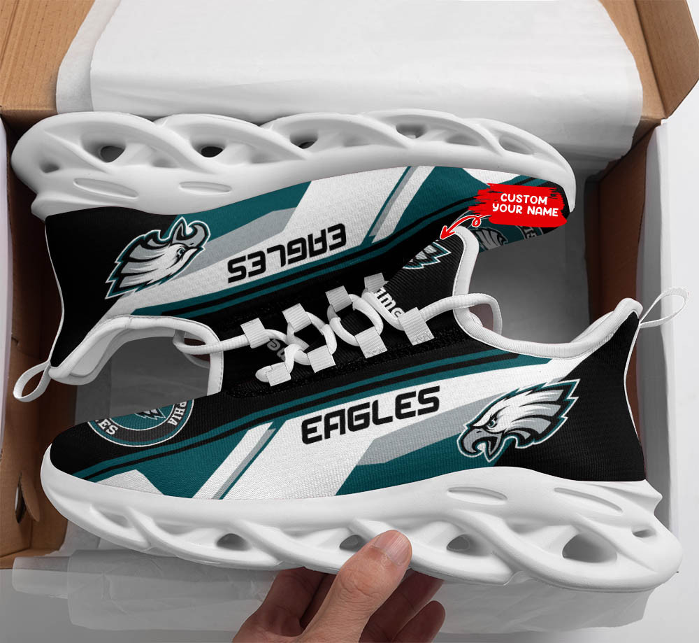 Philadelphia Eagles NFL Max Soul Shoes Sneakers For Men And Women