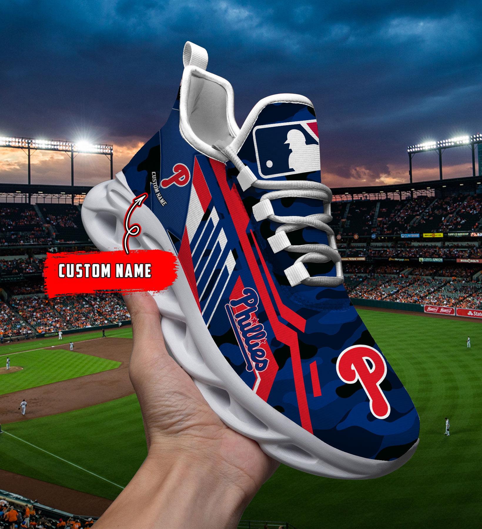 Philadelphia Phillies Max Soul Shoes Sneakers For Men And Women