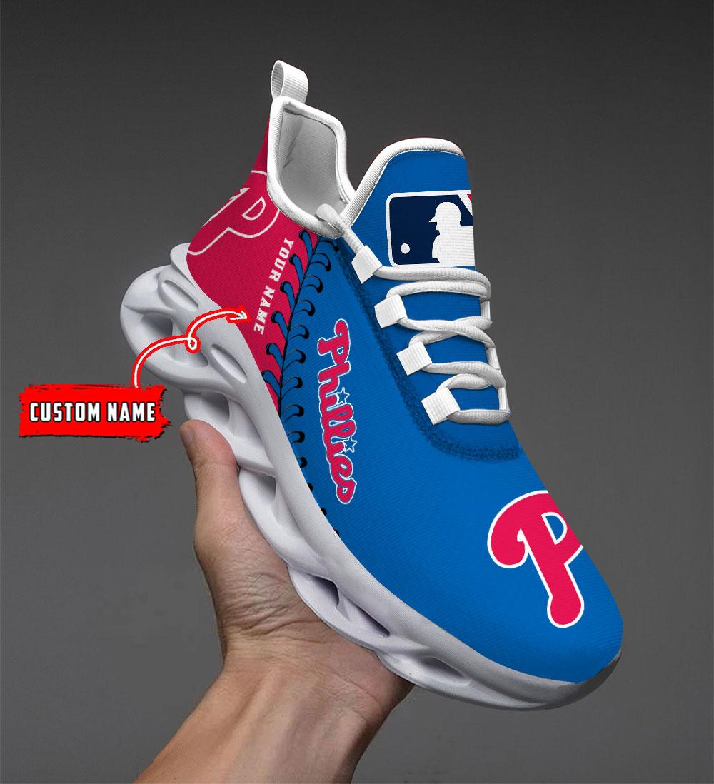 Philadelphia Phillies Max Soul Shoes Sneakers For Men And Women