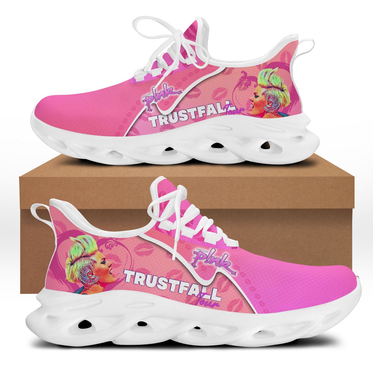 Pink Max Soul Shoes Sneakers For Men And Women