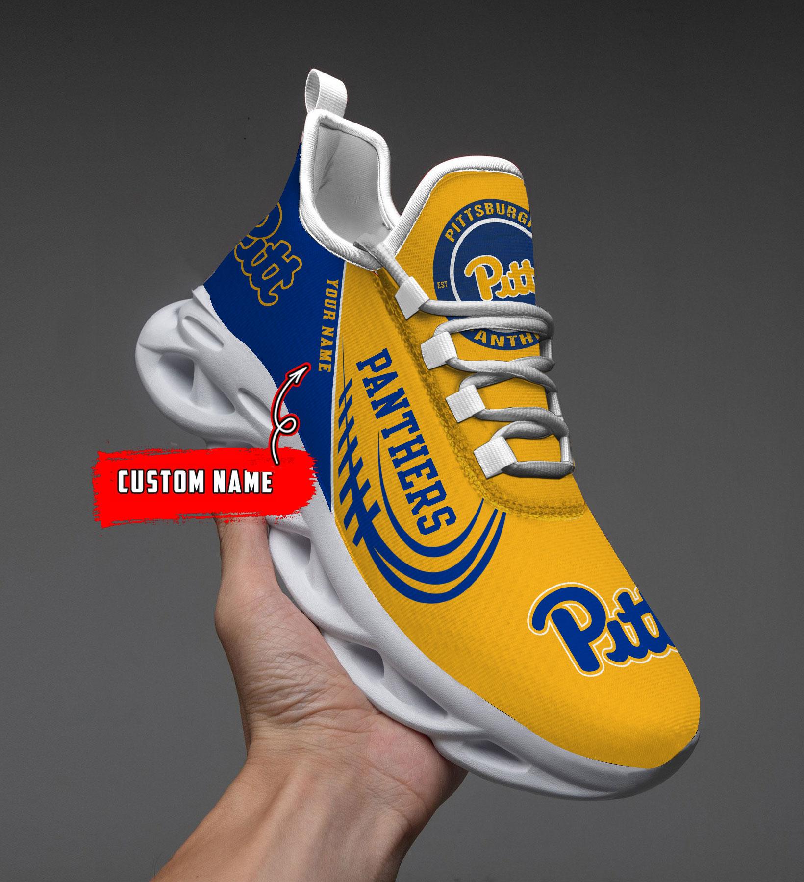 Pittsburgh Panthers Max Soul Shoes Sneakers For Men And Women
