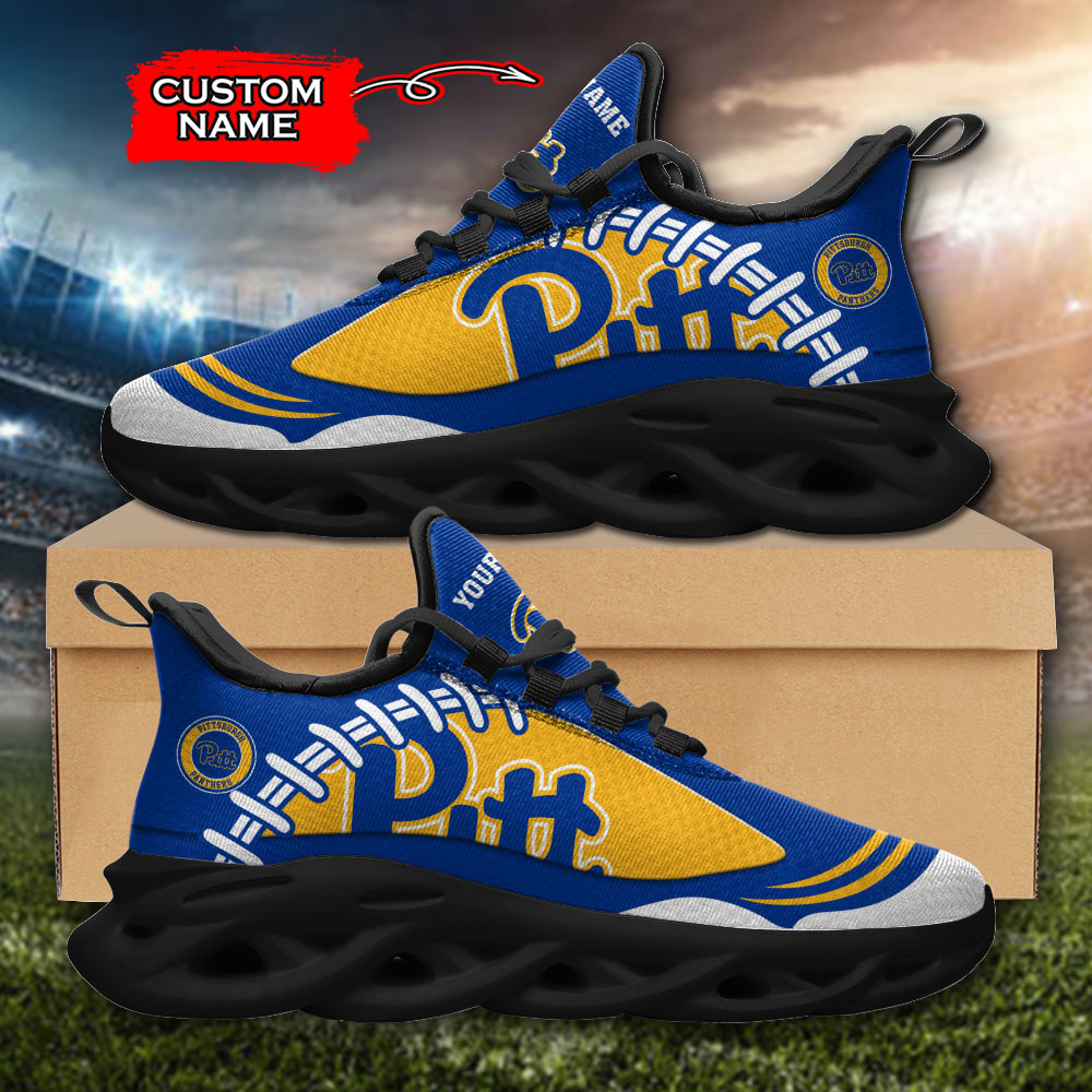 Pittsburgh Panthers NCAA Max Soul Shoes Sneakers For Men And Women