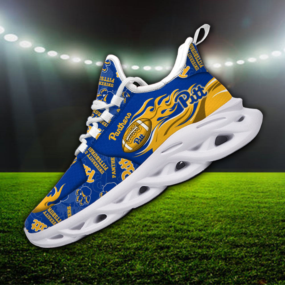 Pittsburgh Panthers NCAA Max Soul Shoes Sneakers For Men And Women