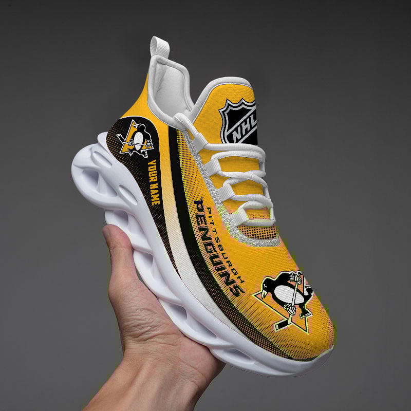 Pittsburgh Penguins Max Soul Shoes Sneakers For Men And Women