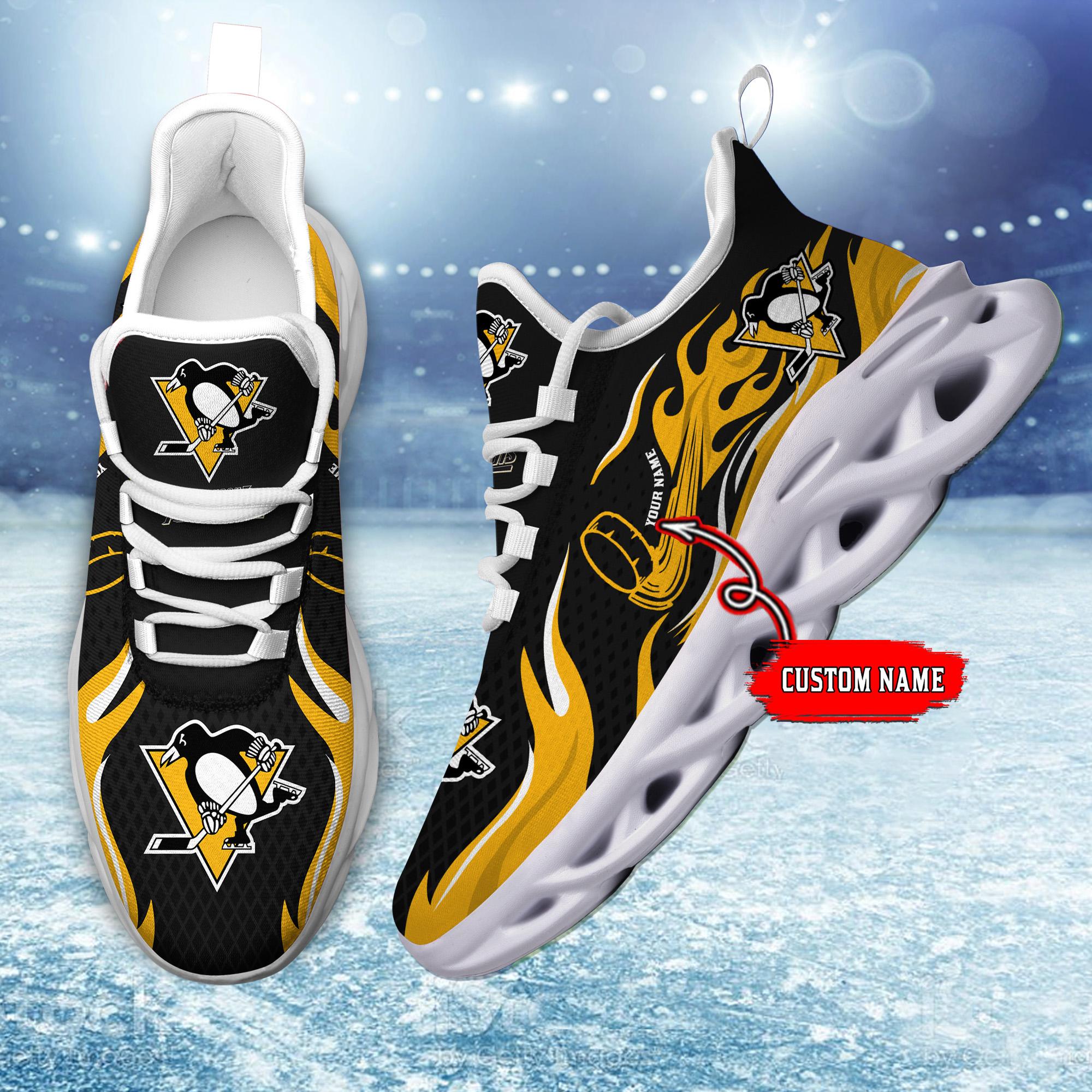 Pittsburgh Penguins Max Soul Shoes Sneakers For Men And Women