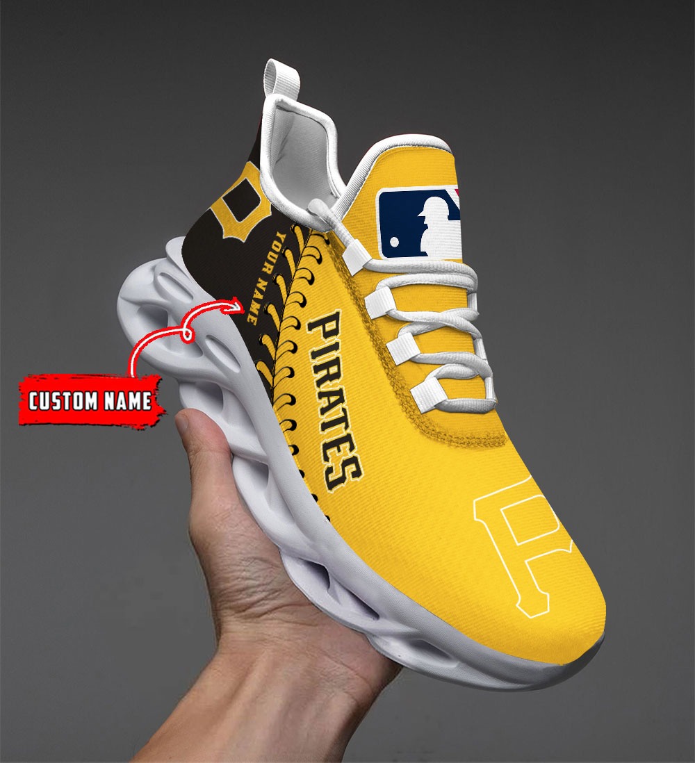 Pittsburgh Pirates MLB Max Soul Shoes Sneakers For Men And Women
