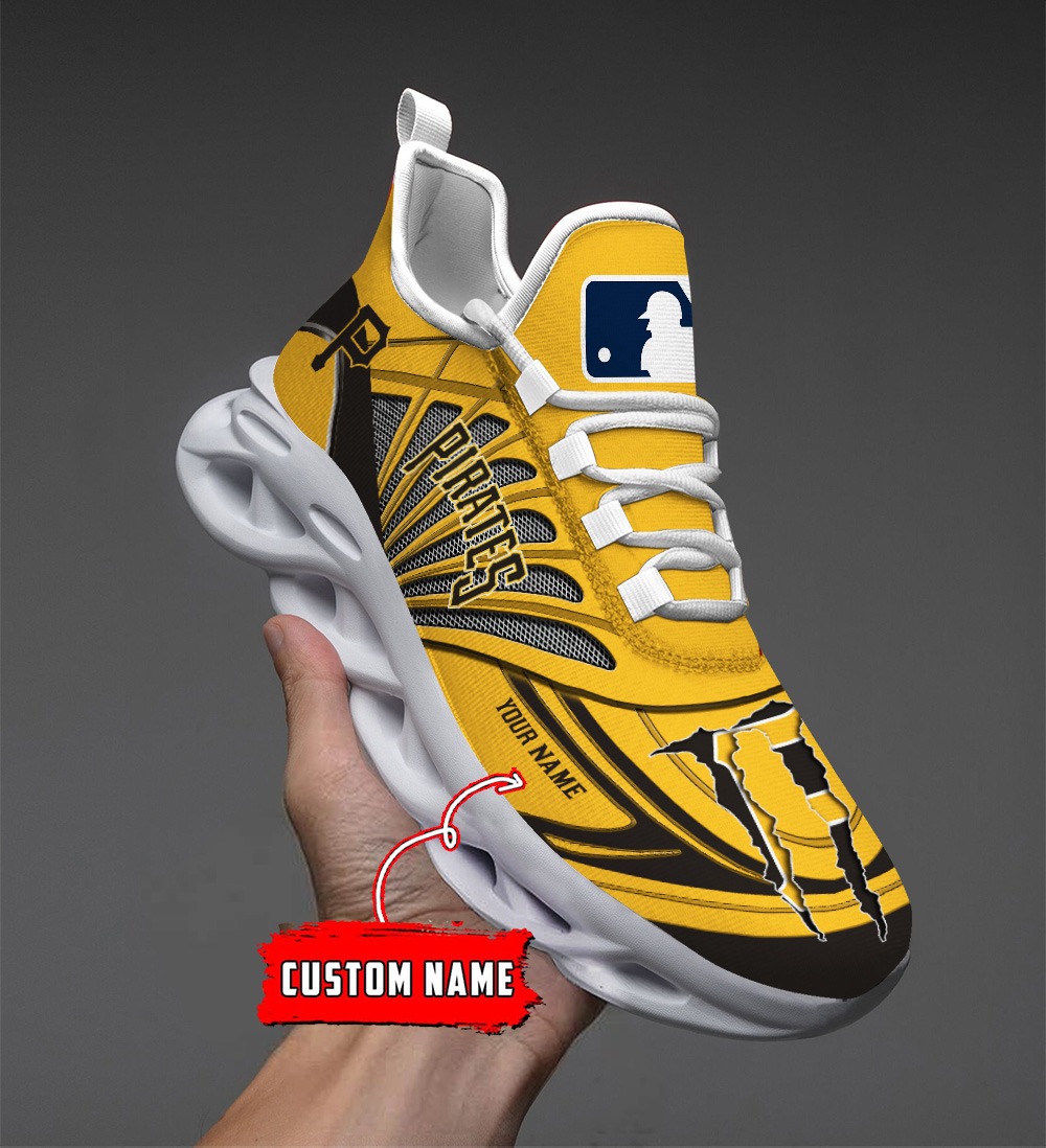 Pittsburgh Pirates MLB Max Soul Shoes Sneakers For Men And Women