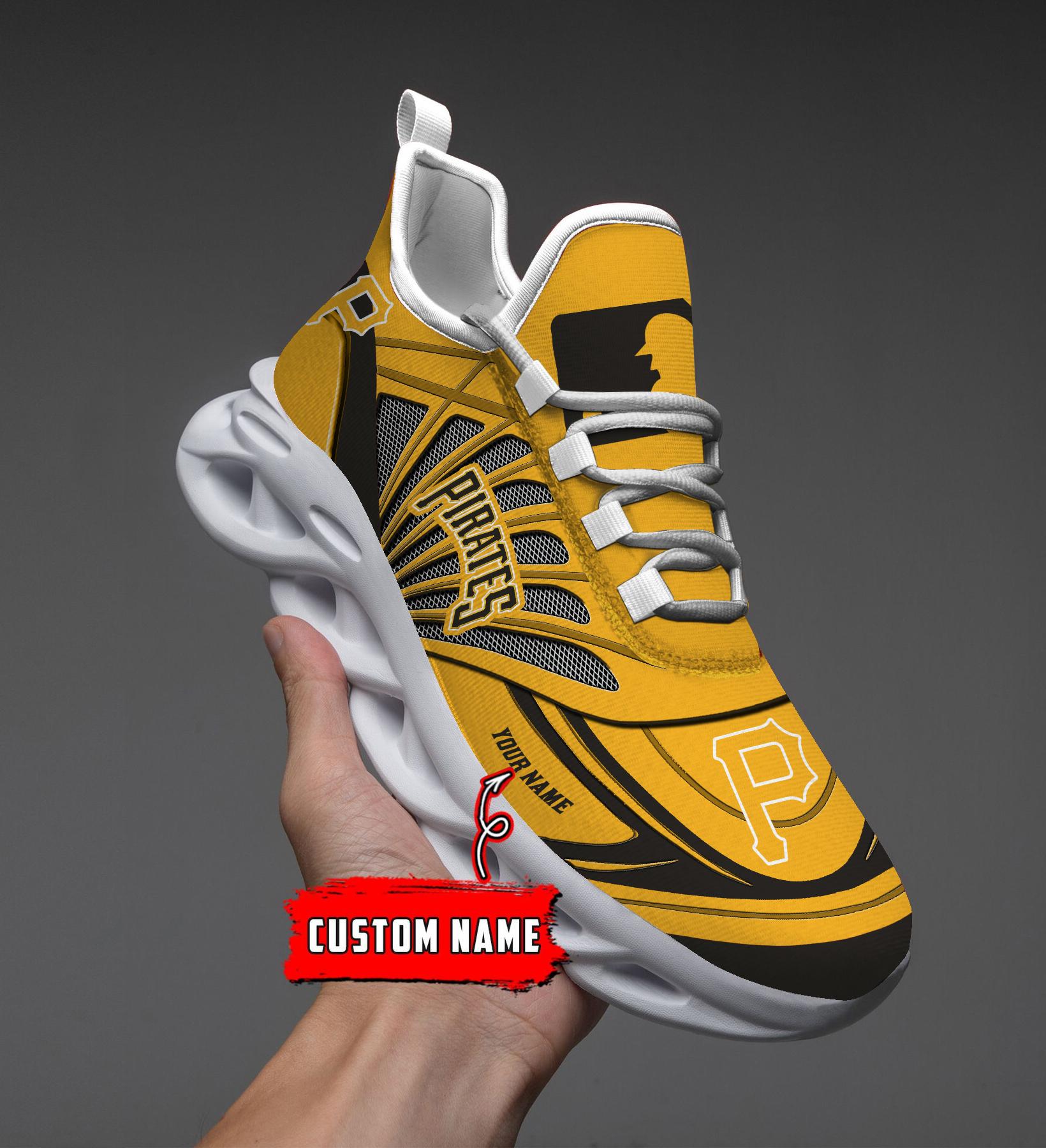 Pittsburgh Pirates Max Soul Shoes Sneakers For Men And Women