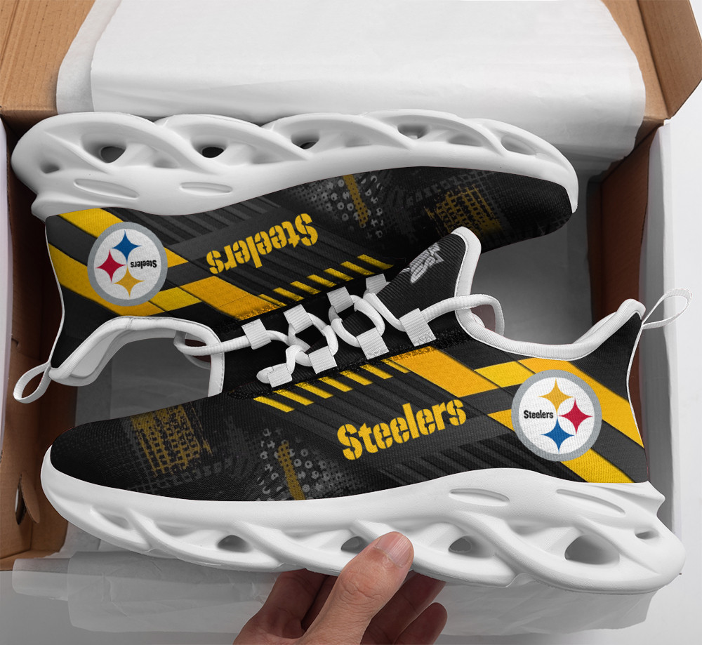 Pittsburgh Steelers Max Soul Shoes Sneakers For Men And Women