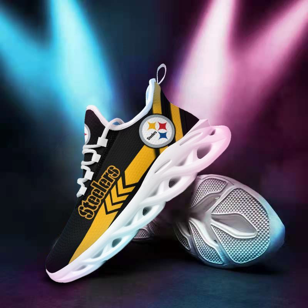 Pittsburgh Steelers Max Soul Shoes Sneakers For Men And Women