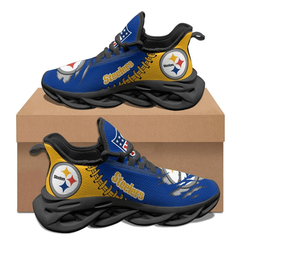 Pittsburgh Steelers Max Soul Shoes Sneakers For Men And Women