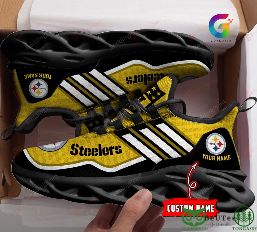 Pittsburgh Steelers Max Soul Shoes Sneakers For Men And Women