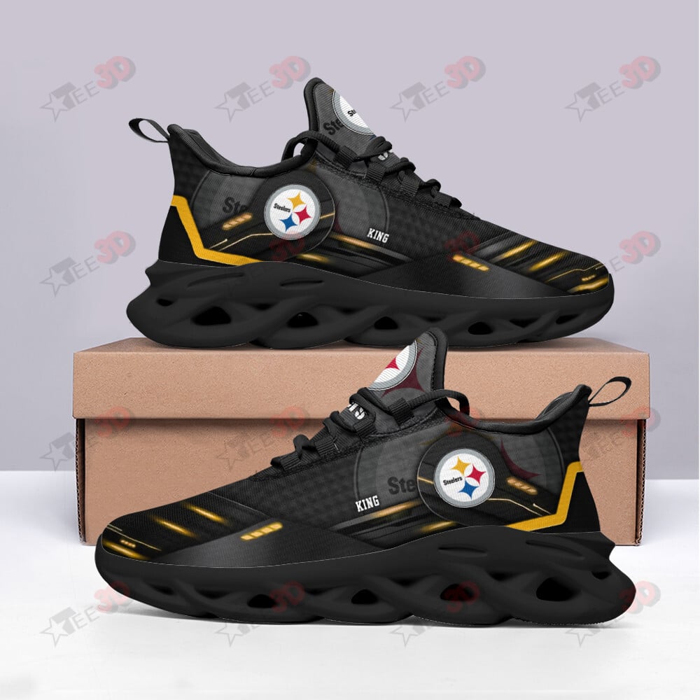Pittsburgh Steelers Max Soul Shoes Sneakers For Men And Women