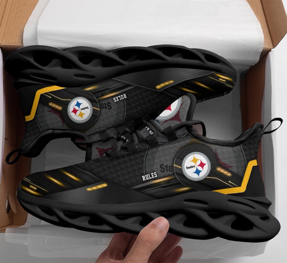 Pittsburgh Steelers Max Soul Shoes Sneakers For Men And Women