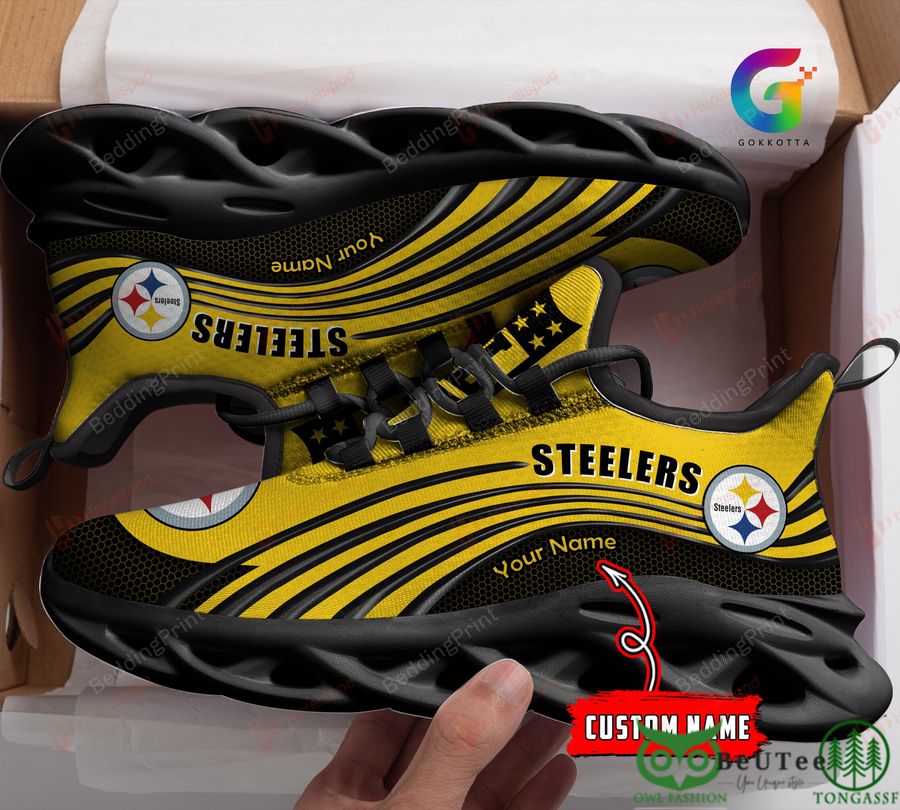 Pittsburgh Steelers Max Soul Shoes Sneakers For Men And Women