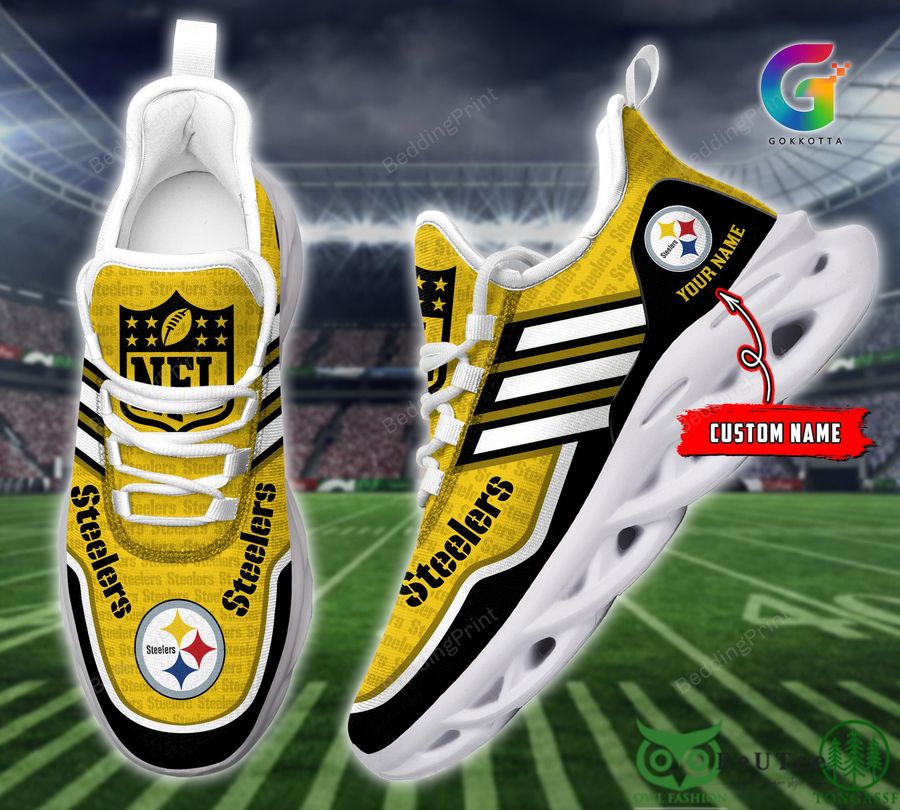Pittsburgh Steelers Max Soul Shoes Sneakers For Men And Women