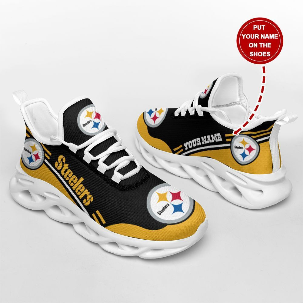 Pittsburgh Steelers Max Soul Shoes Sneakers For Men And Women
