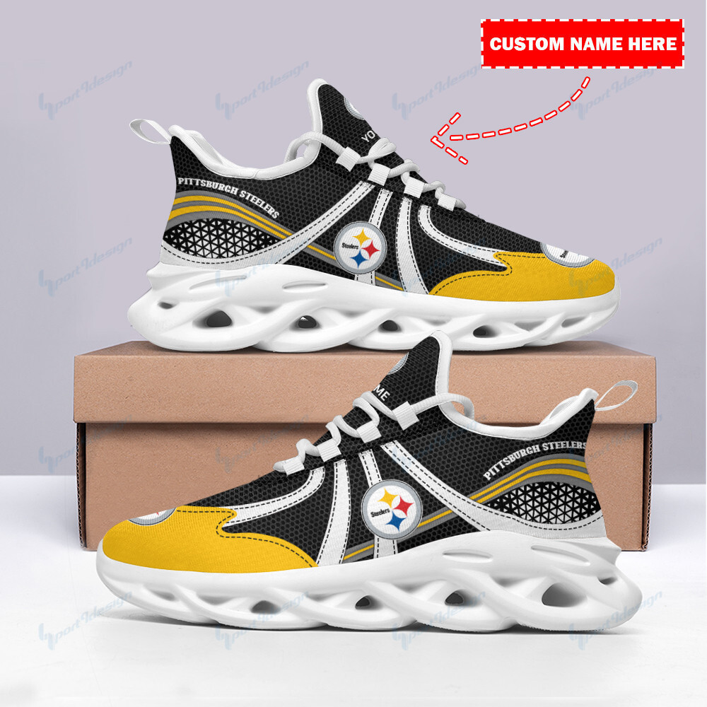 Pittsburgh Steelers Max Soul Shoes Sneakers For Men And Women