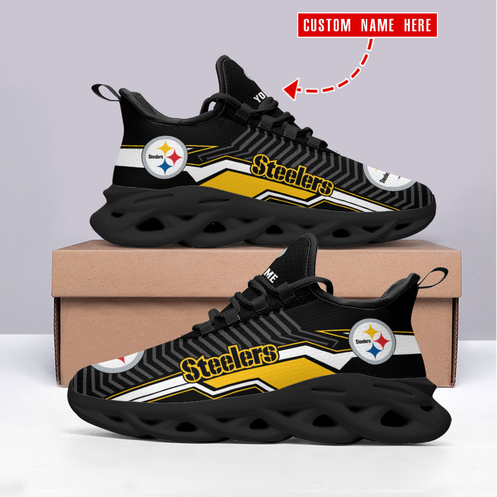 Pittsburgh Steelers Max Soul Shoes Sneakers For Men And Women