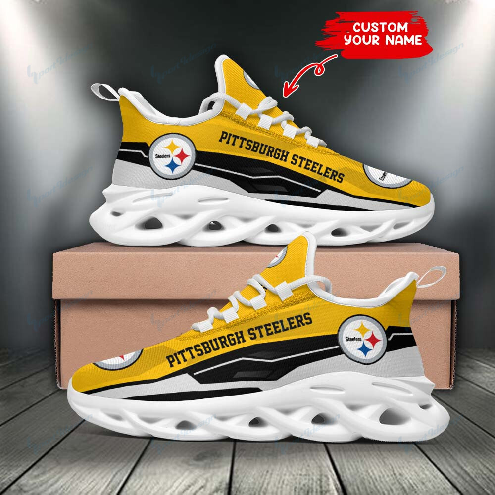 Pittsburgh Steelers Max Soul Shoes Sneakers For Men And Women