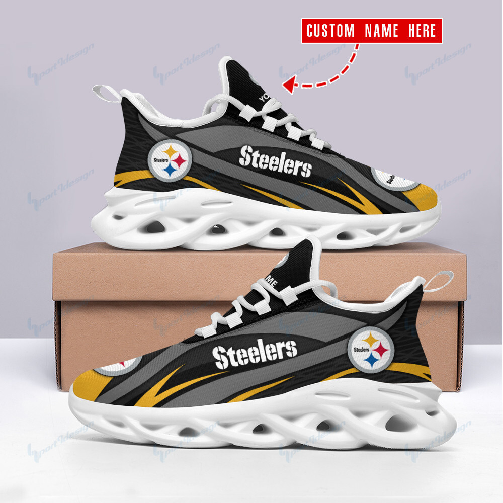 Pittsburgh Steelers Max Soul Shoes Sneakers For Men And Women