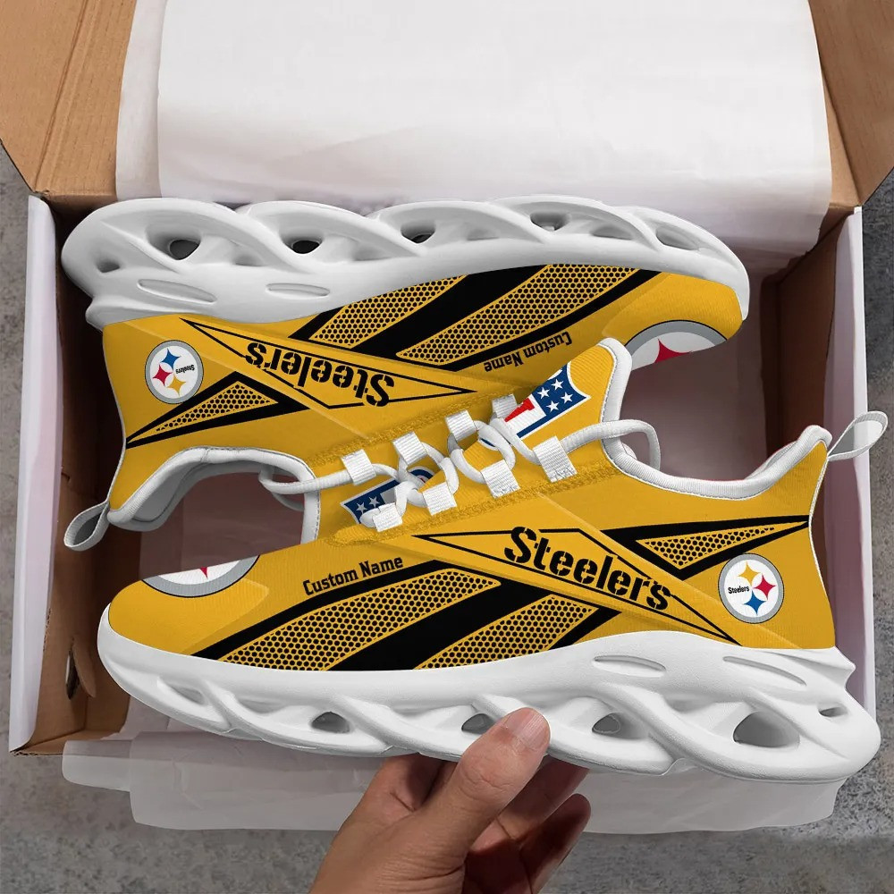 Pittsburgh Steelers Max Soul Shoes Sneakers For Men And Women