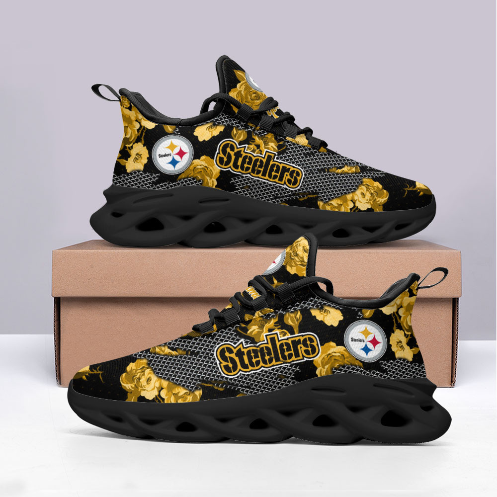Pittsburgh Steelers Max Soul Shoes Sneakers For Men And Women