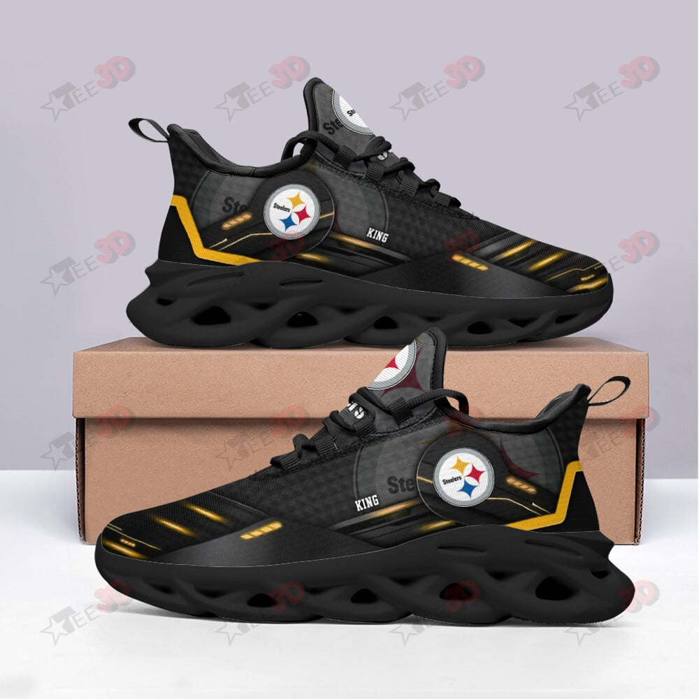 Pittsburgh Steelers Max Soul Shoes Sneakers For Men And Women