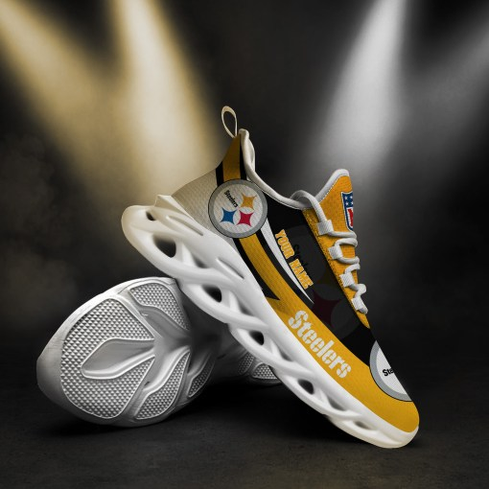 Pittsburgh Steelers Max Soul Shoes Sneakers For Men And Women