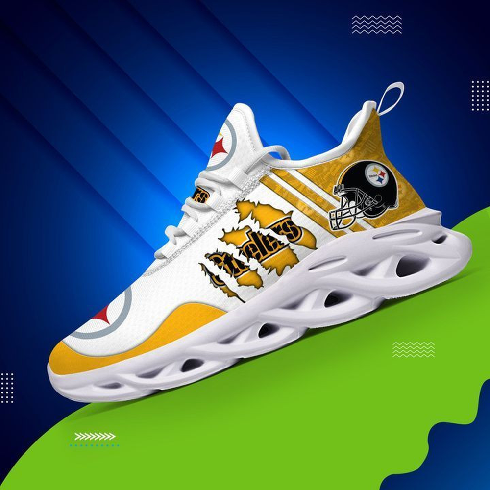 Pittsburgh Steelers Max Soul Shoes Sneakers For Men And Women