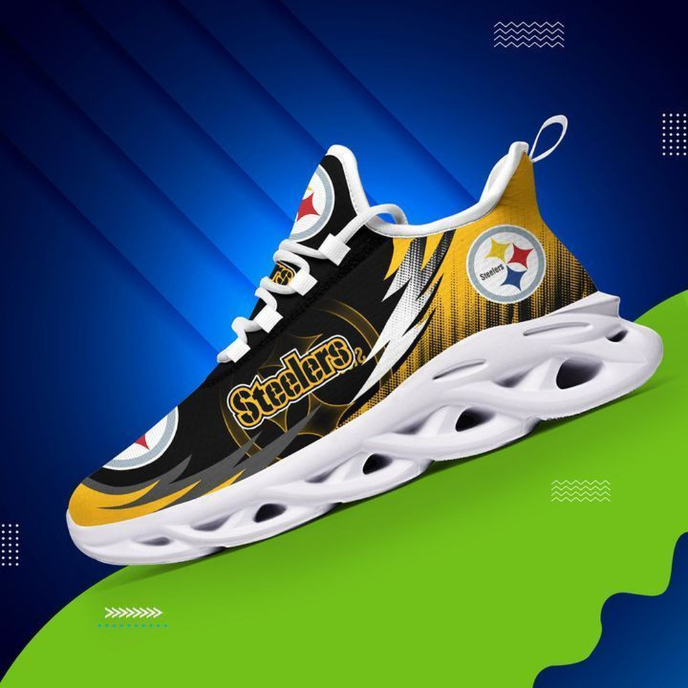 Pittsburgh Steelers Max Soul Shoes Sneakers For Men And Women