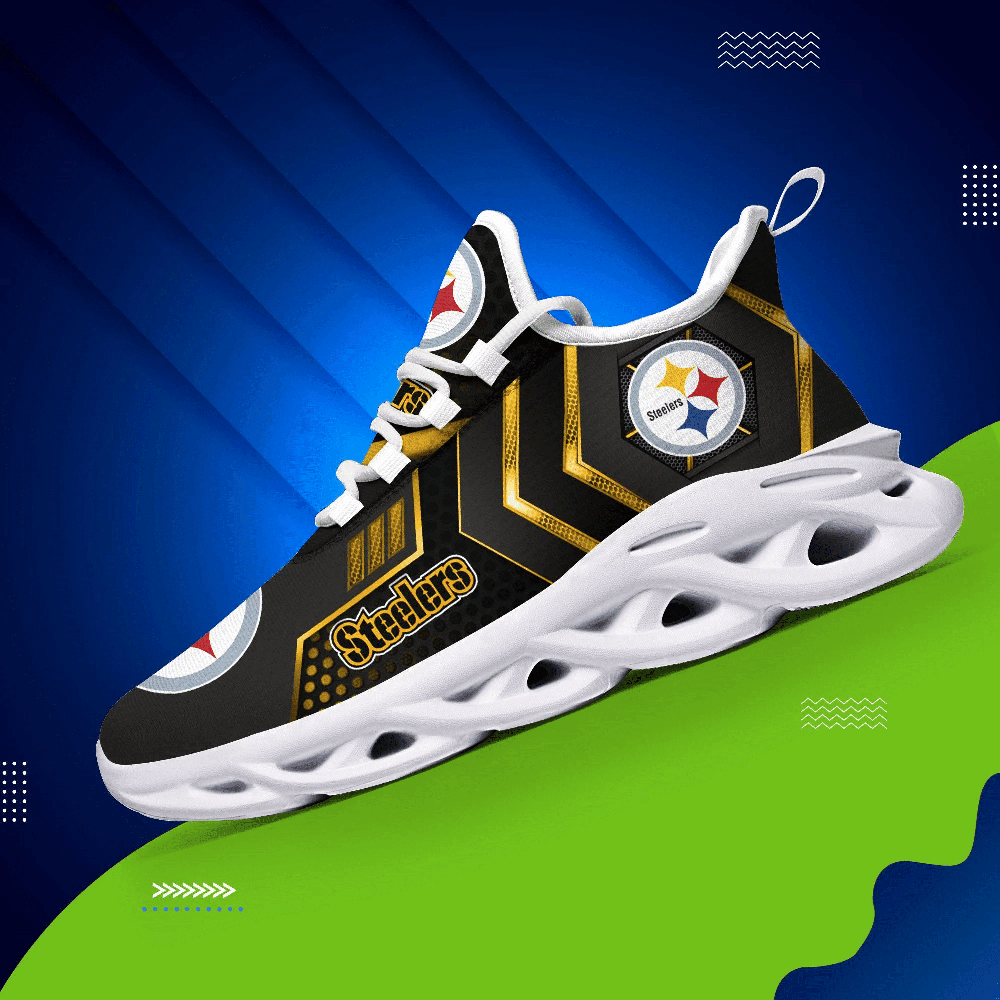 Pittsburgh Steelers Max Soul Shoes Sneakers For Men And Women