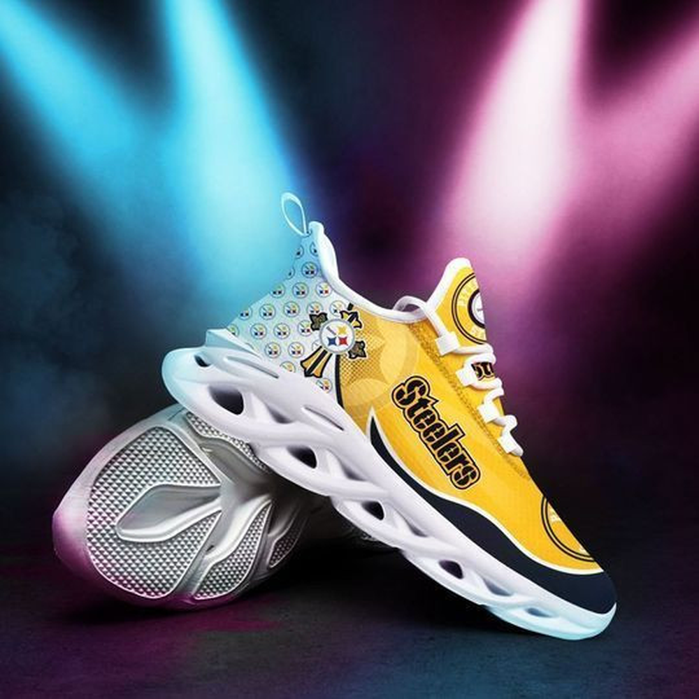 Pittsburgh Steelers Max Soul Shoes Sneakers For Men And Women