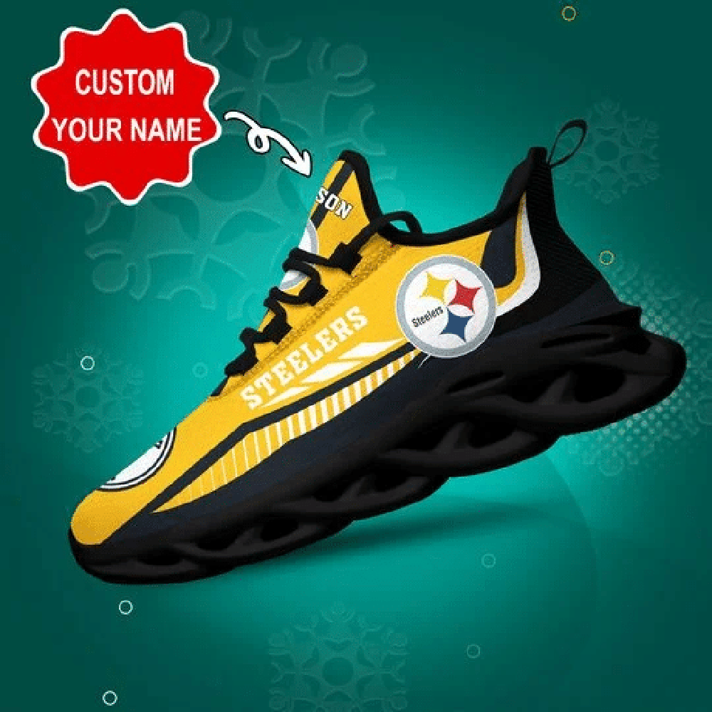 Pittsburgh Steelers Max Soul Shoes Sneakers For Men And Women