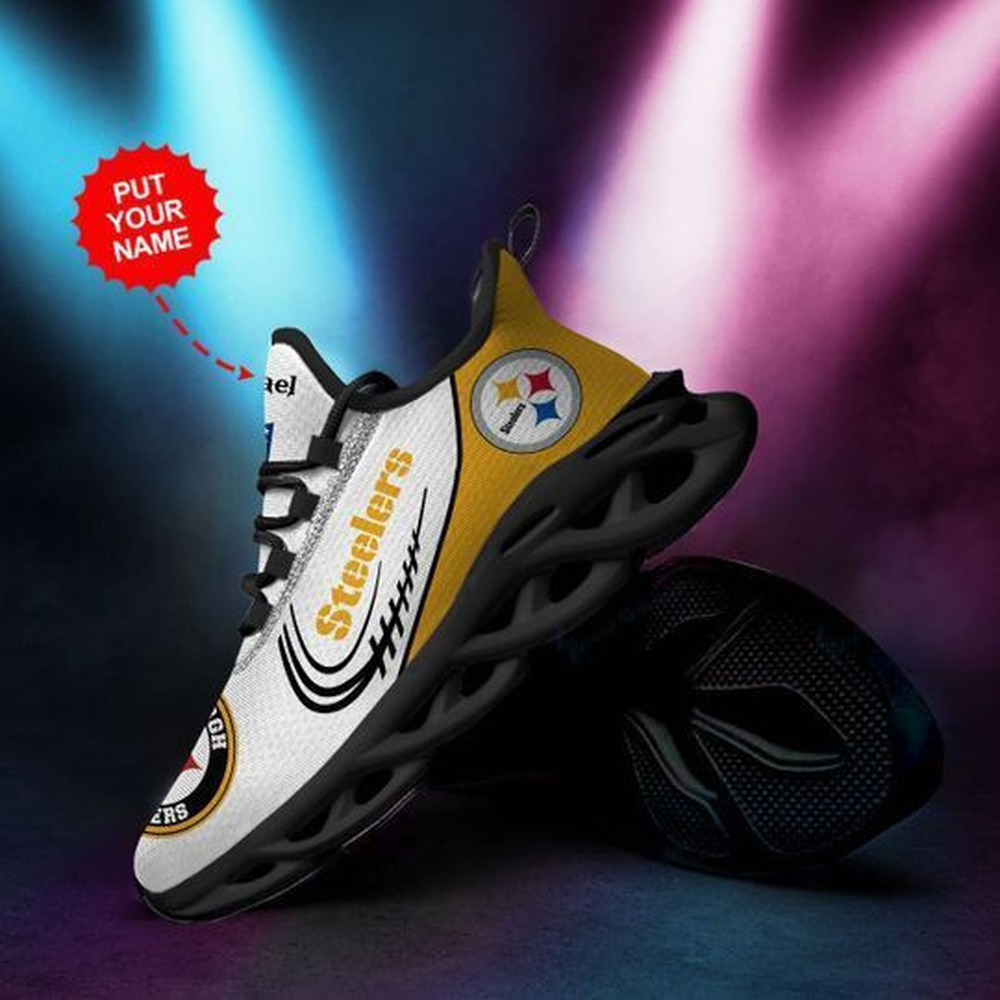 Pittsburgh Steelers Max Soul Shoes Sneakers For Men And Women