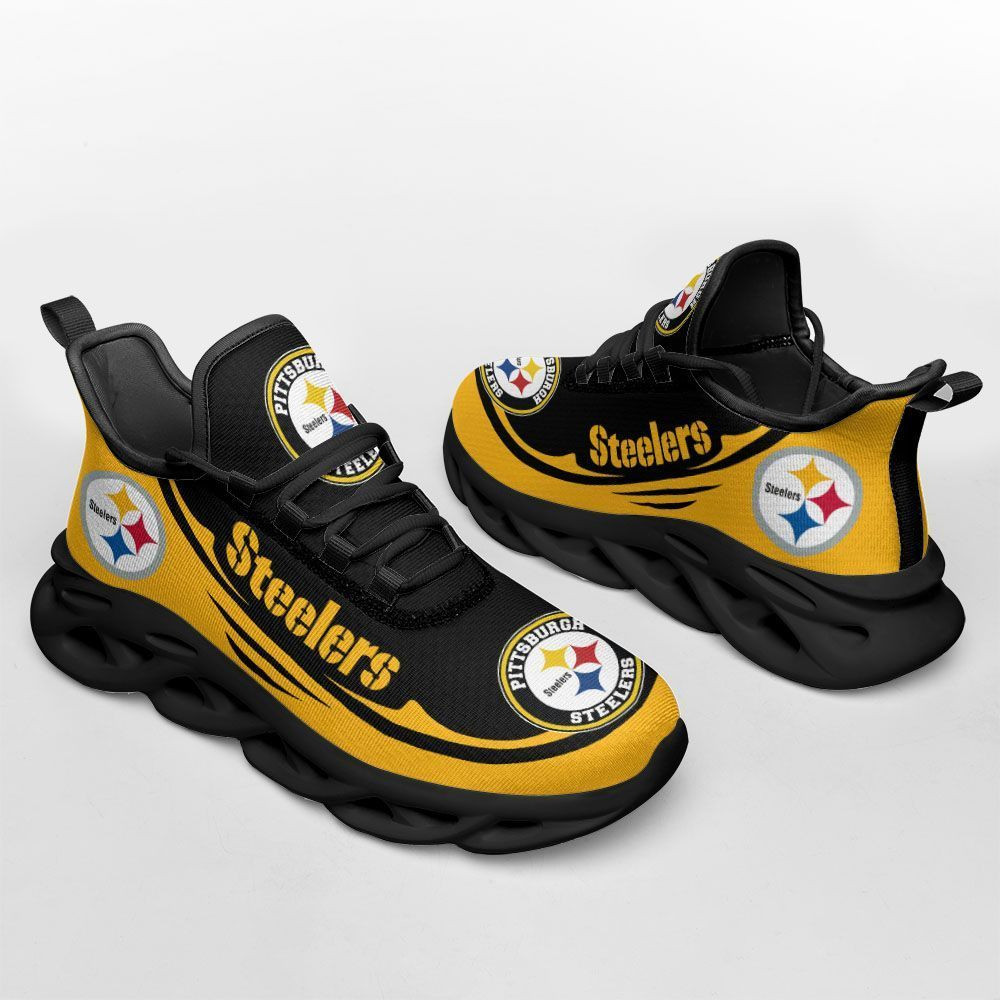 Pittsburgh Steelers Max Soul Shoes Sneakers For Men And Women