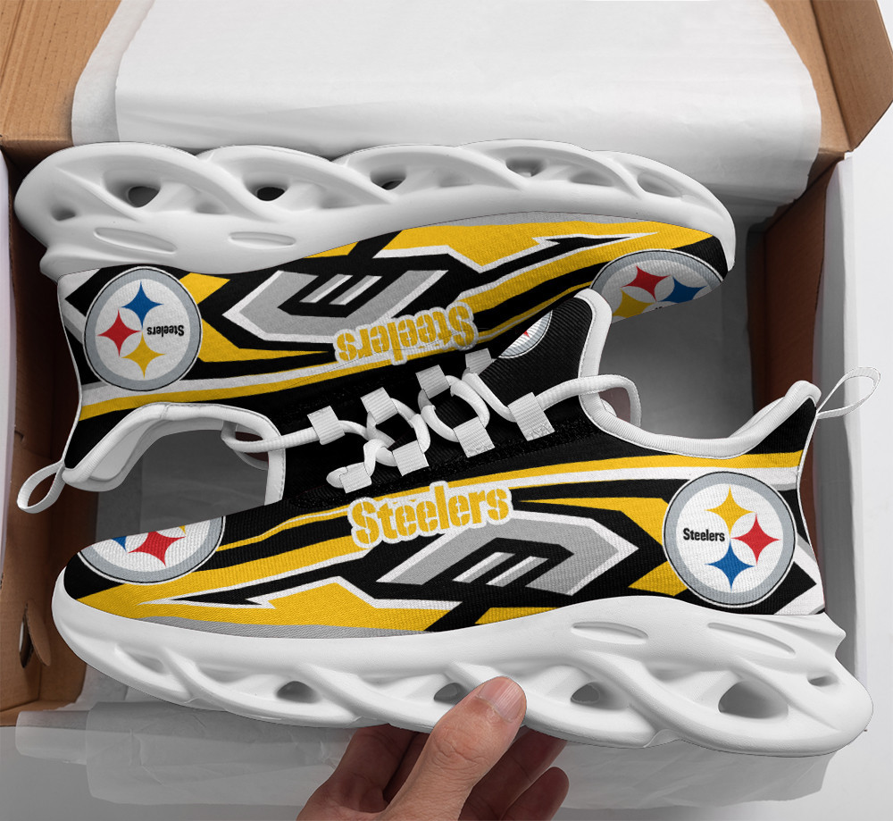 Pittsburgh Steelers Max Soul Shoes Sneakers For Men And Women