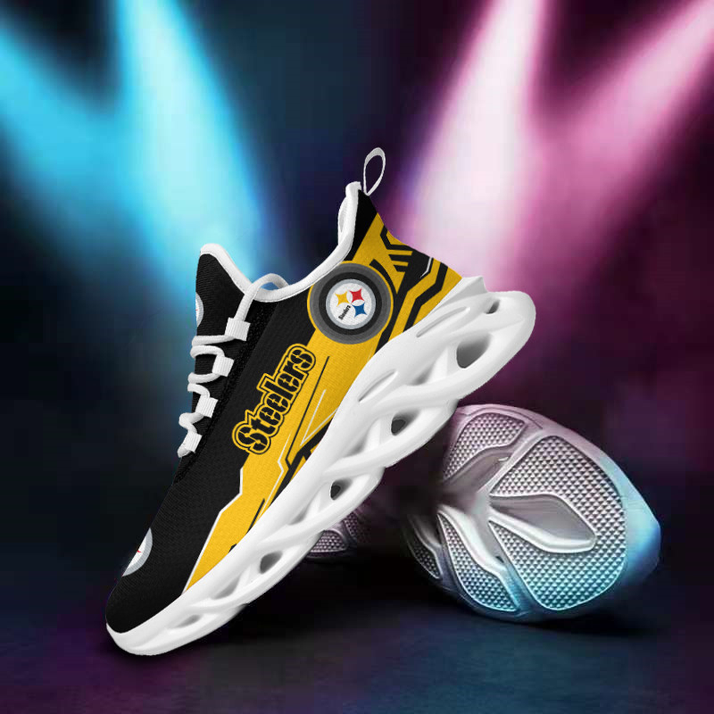 Pittsburgh Steelers Max Soul Shoes Sneakers For Men And Women