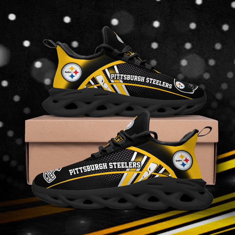Pittsburgh Steelers Max Soul Shoes Sneakers For Men And Women