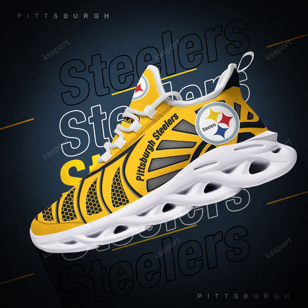 Pittsburgh Steelers Max Soul Shoes Sneakers For Men And Women